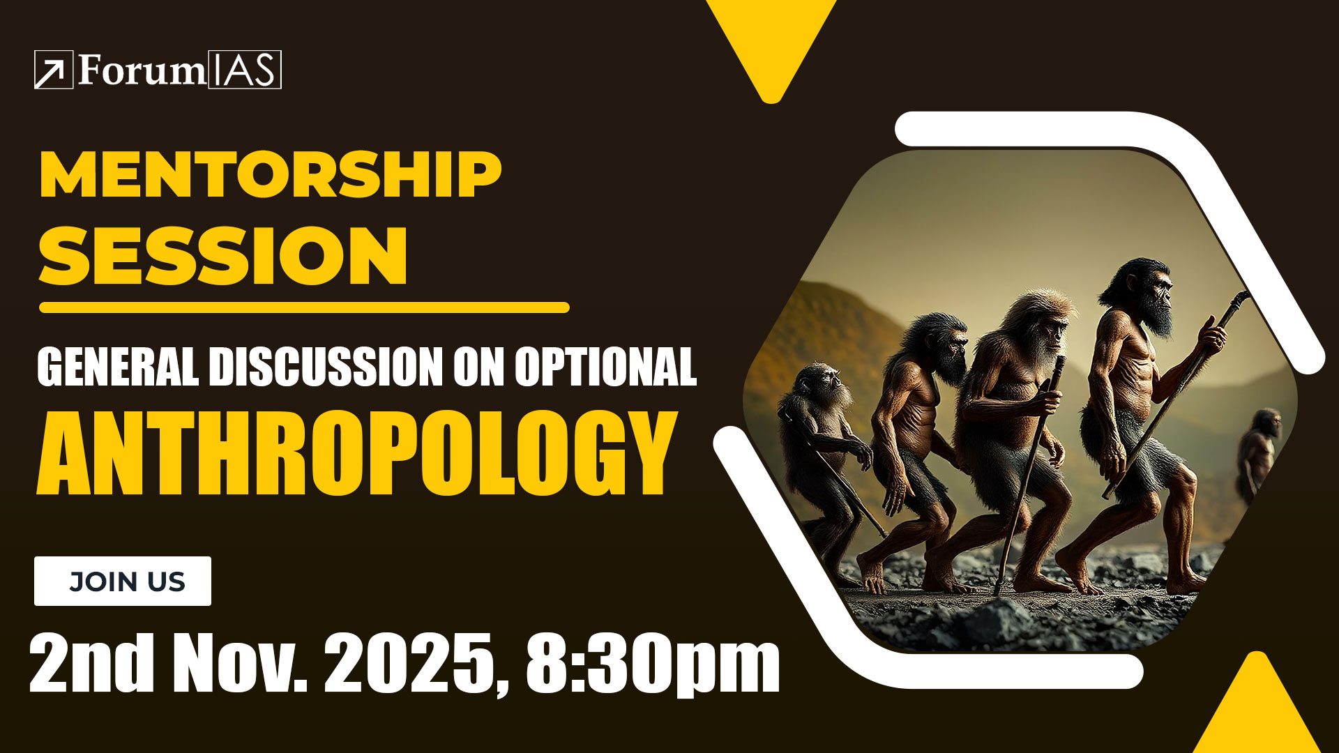 Mentorship Session on General Discussion on Optional Anthropology |  2nd November 2025 at 08:30pm